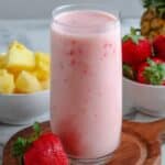 Keto Strawberry-Pineapple Smoothie for Weight Loss Recipe