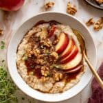Apple Cinnamon Oatmeal Porridge Recipe