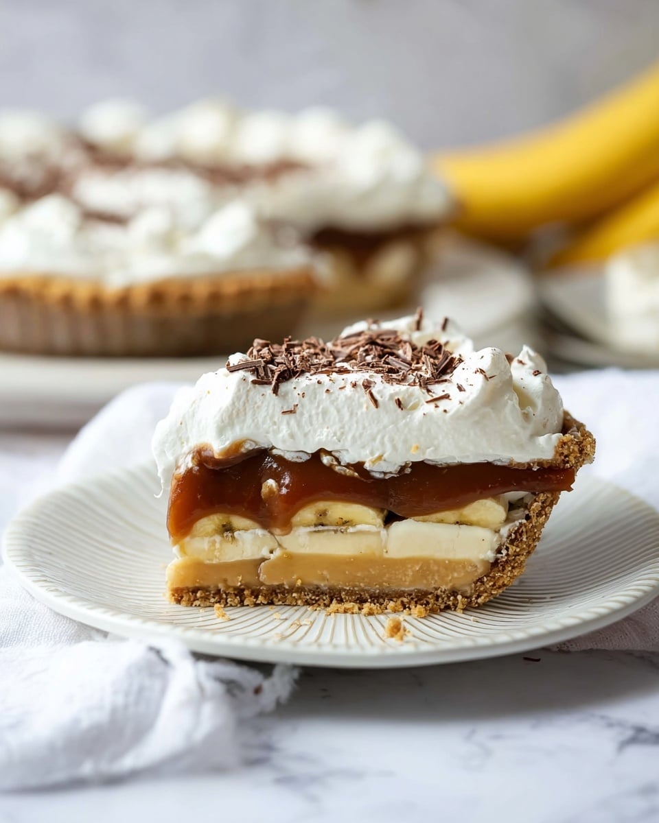 Banoffee Pie with Caramel, Bananas & Whipped Cream – Irresistible Delight