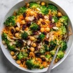 Vegan Curried Broccoli Chickpea Salad Recipe