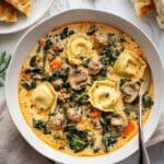 Italian Sausage and Ravioli Soup Recipe