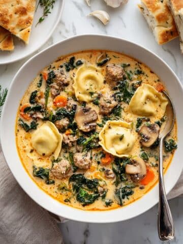 Italian Sausage and Ravioli Soup Recipe