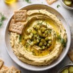 Dill Pickle Hummus – Trader Joe’s Copycat in 5 Minutes Recipe