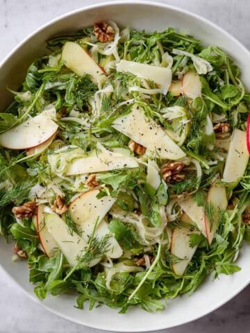 Fennel Apple Salad with Walnuts and Pecorino Recipe