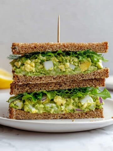 Creamy Avocado Egg Salad with Fresh Herbs Recipe