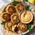 Easy Canned Salmon Patties with Remoulade Sauce Recipe