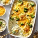 Leftover Turkey Casserole with Cheddar and Broccoli Recipe