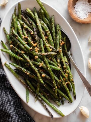 Garlic Sautéed French Green Beans (Haricots Verts) Recipe