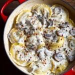 Truffle Alfredo Ravioli Recipe