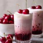 Viral Cherry Vanilla Latte (Low-Sugar Version) Recipe