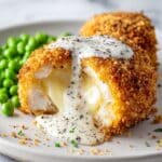 Chicken Cordon Bleu with Lemon Mustard Sauce Recipe