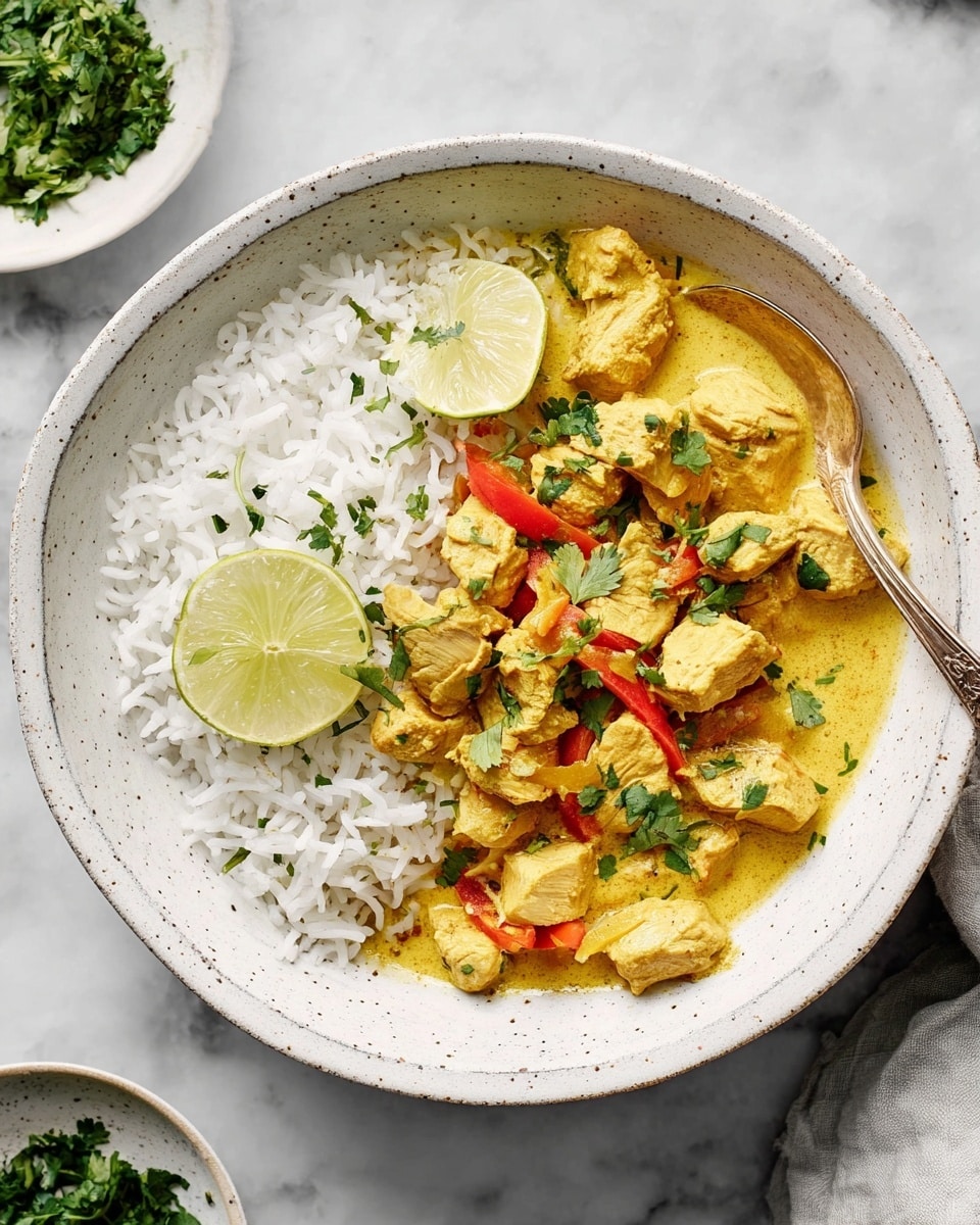 Creamy Coconut Curry Chicken Recipe | Rich and Flavorful