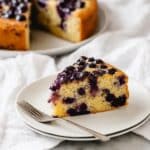Paleo Lemon Blueberry Cake Recipe