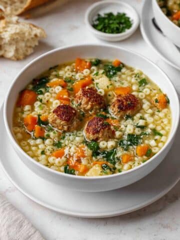 Chicken Meatball Soup Recipe