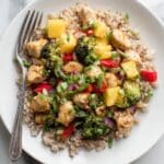 Sweet and Sour Pineapple Broccoli Chicken Stir Fry Recipe