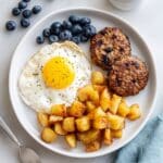 Blueberry Turkey Sausage Breakfast Patties Recipe