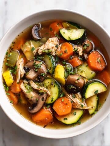 Hearty Chicken Vegetable Soup Recipe