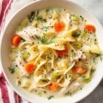 Creamy Chicken Noodle Soup Recipe