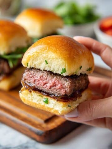 Cowboy Butter Steak Sliders Recipe