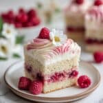 White Chocolate Raspberry Cake Recipe