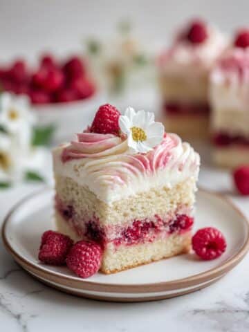 White Chocolate Raspberry Cake Recipe
