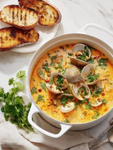 Coconut Broth Clams with Lemongrass Recipe