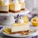 Lemon Lavender Mascarpone Cheesecake Recipe