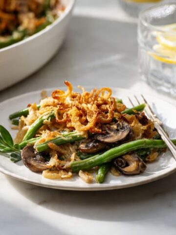 Fresh Green Bean Casserole Recipe