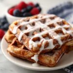 Canned Cinnamon Roll Waffles Recipe