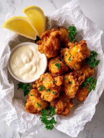 Crispy Salt & Pepper Squid with Easy Garlic Aioli Recipe