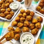 Creole Sausage Balls with Remoulade Sauce Recipe