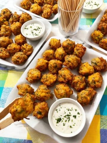 Creole Sausage Balls with Remoulade Sauce Recipe