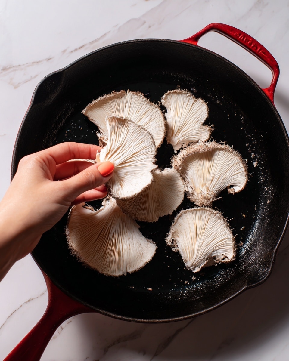 Lion's Mane Mushroom Steak with Soy, Maple, and Vinegar Glaze Recipe - Recipe Image