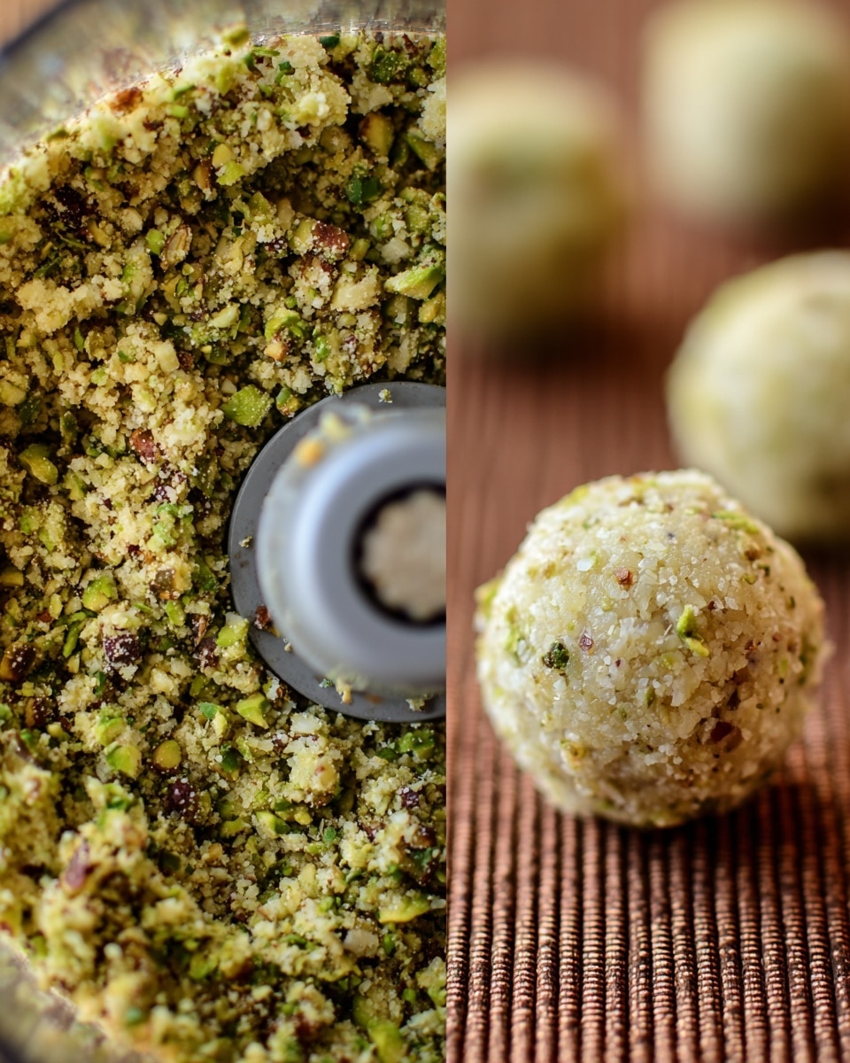 Pistachio Drop Cookies with Brown Butter Icing Recipe