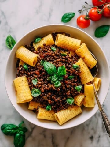 Easy Lentil Bolognese Recipe