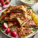 Arayes with Tahini Dipping Sauce Recipe