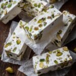 Soft & Chewy Nougat with Pistachios and Cherries Recipe