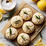 Rosemary Cookies with Lemon Sugar Recipe