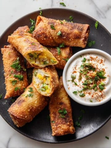 Crispy Crawfish Egg Rolls Recipe