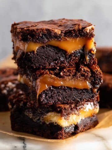 Salted Caramel-Stuffed Brownies Recipe