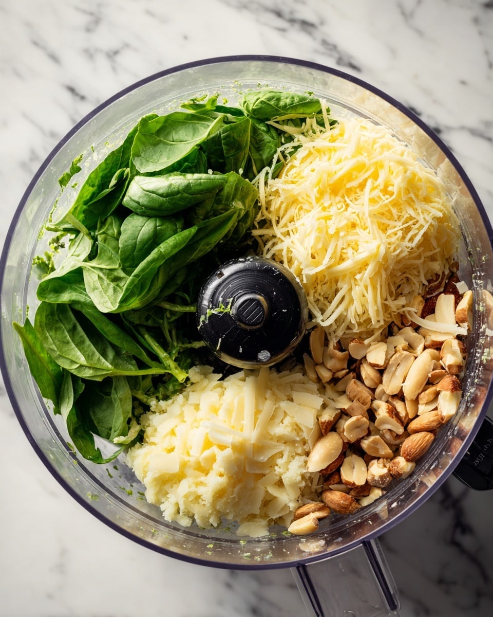 Pistachio Pesto Pasta with Burrata Recipe - Recipe Image