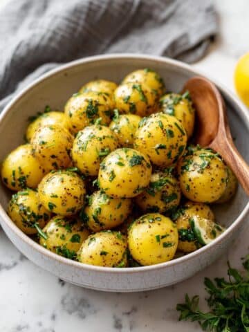 Boiled Potatoes with Dill and Lemon Zest Recipe