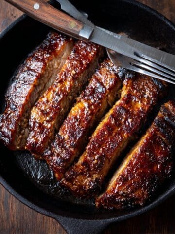 Lion's Mane Mushroom Steak with Soy, Maple, and Vinegar Glaze Recipe
