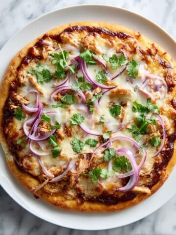 Homemade BBQ Chicken Pizza Recipe