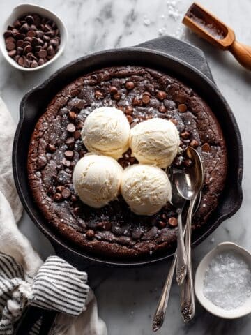 Chocolate Skillet Brownie Recipe