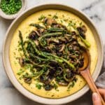 Creamy Polenta with Spring Veggies Recipe