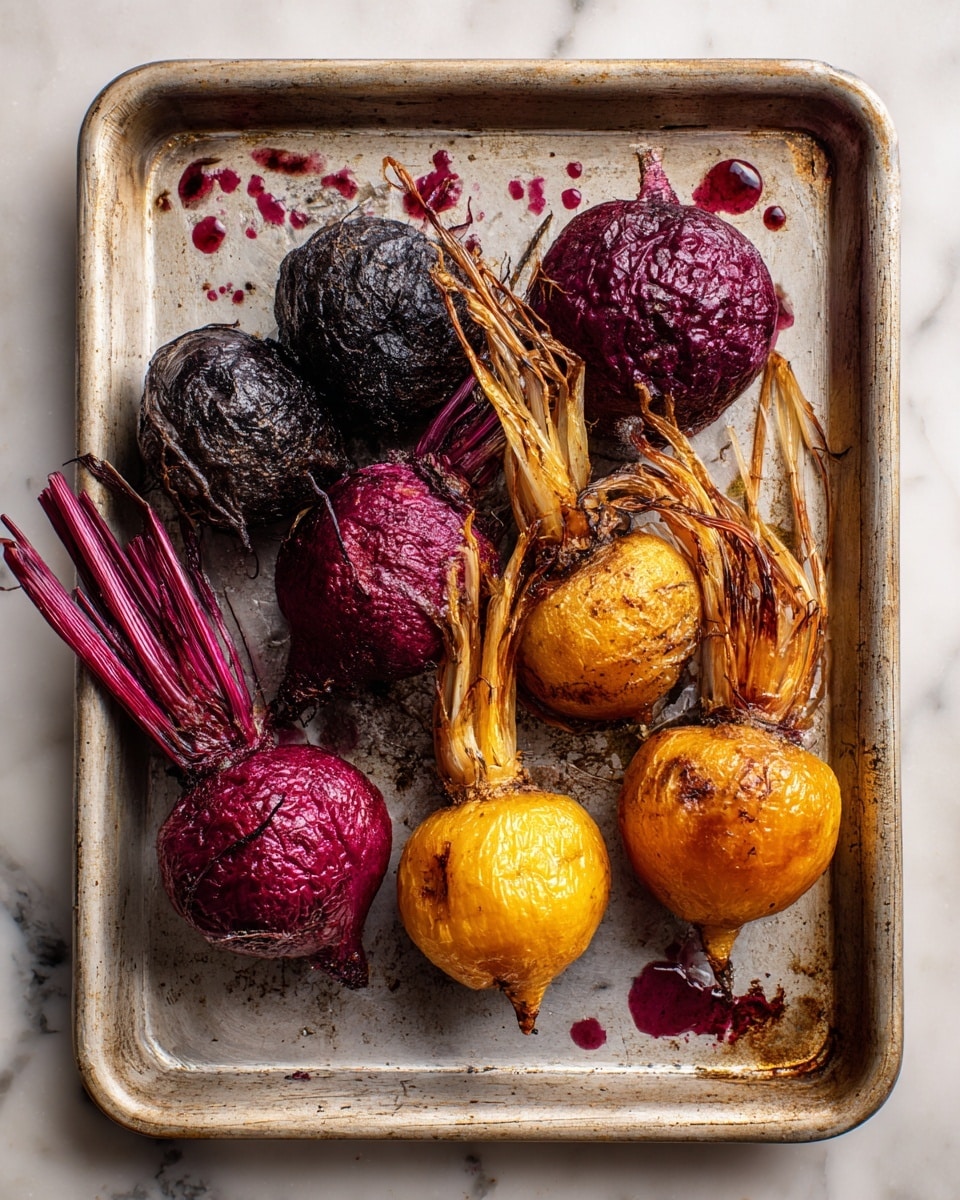 Roasted Beets with Olive Oil, Sea Salt, and Pepper Recipe