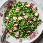 Spring Peas with Radish and Mint Recipe