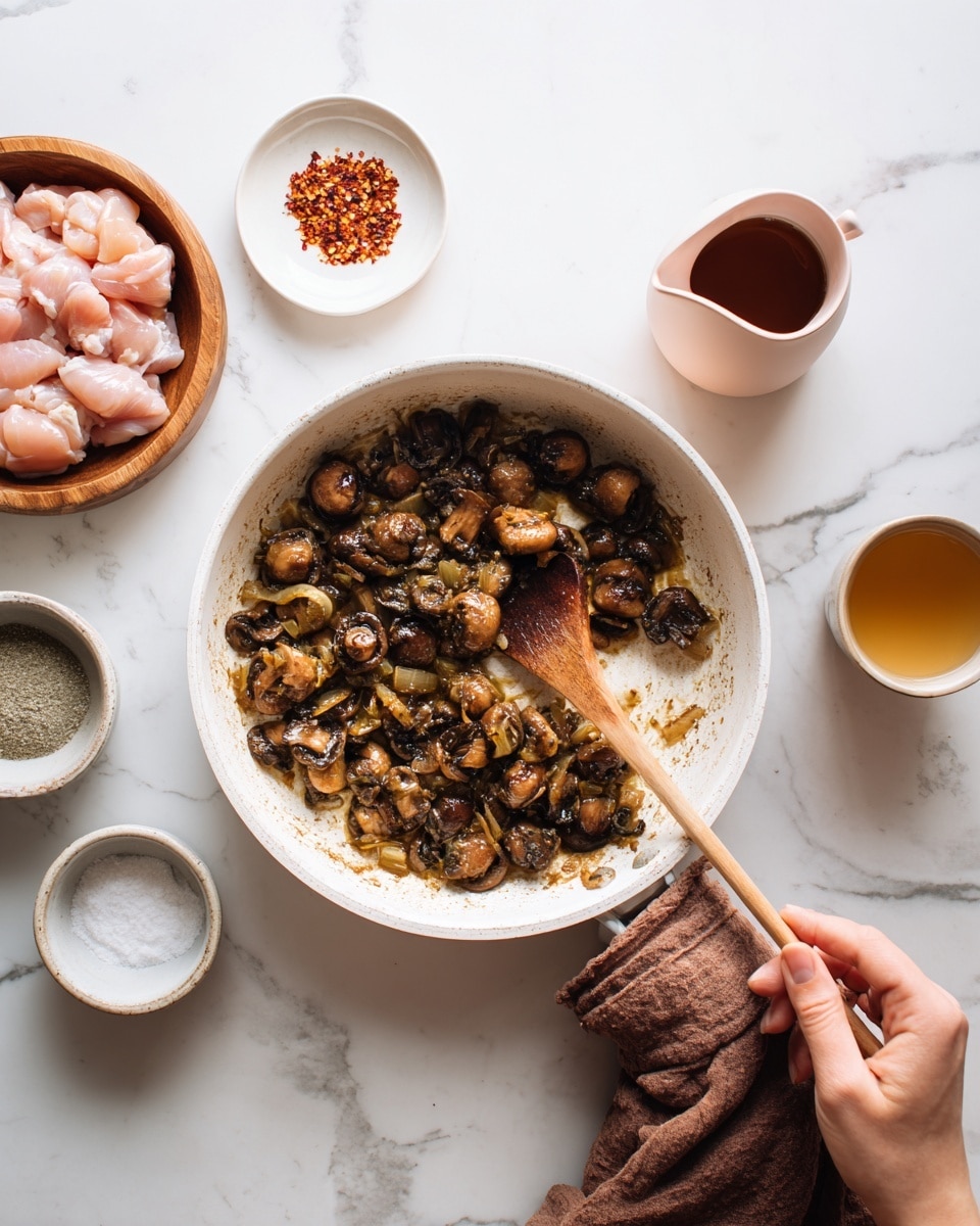 Creamy Mushroom Chicken (Samoan-Inspired) Recipe