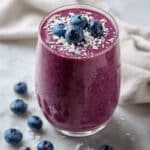 Blueberry Avocado Smoothie with Chia Recipe